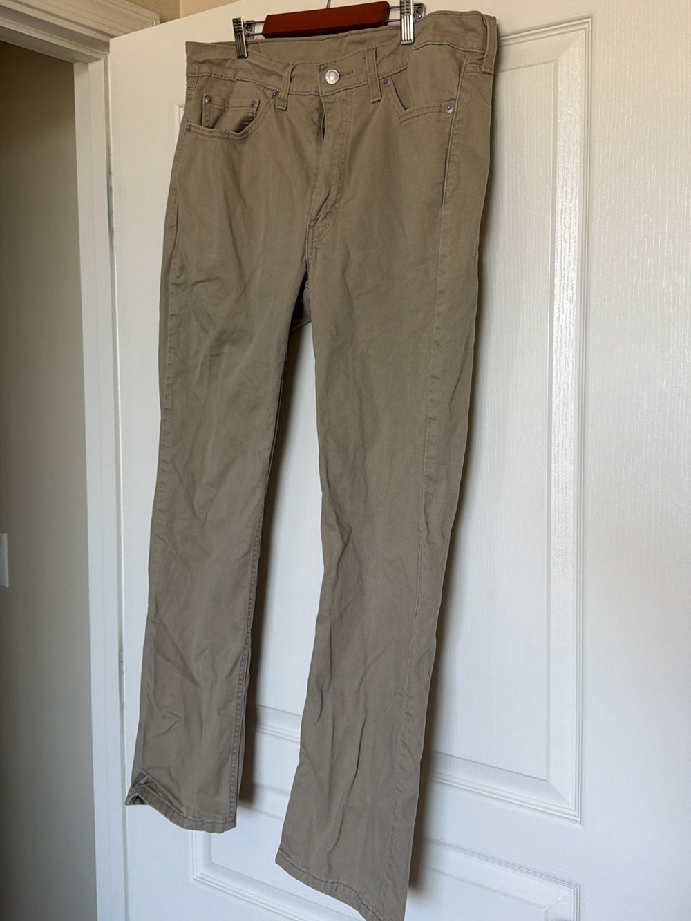 Levi Strauss Straight-Leg Khaki Pants W36 L32 Men